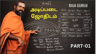 Basic astrology  Part 01  2024 அடிப்படை ஜோதிடம்  Bramma jothidam  Tamil Astrology  raja guruji [upl. by Dyann839]