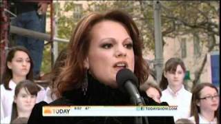 Susan Boyle duet with Amber Stassi  Today Show Rockefeller Plaza NY 23 Nov 10 [upl. by Ynohtnaed]