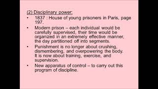 Foucault and Disciplinary Power [upl. by Airemat]