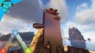 World War ARK  2 Men 1 Base Raid Full Savage Style on the Cliff E16 ARK Survival Evolved [upl. by Ijuy]