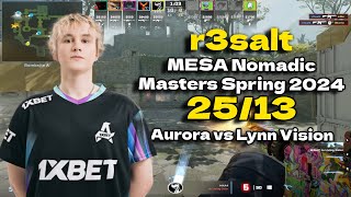 Aurora r3salt 2513 vs Lynn Vision Ancient  MESA Nomadic Masters Spring 2024 cs2 pov cs2pov [upl. by Ahsyen11]