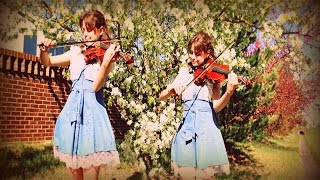 Brahms Lullaby  Cradle Song  Violin Duet [upl. by Metzger]