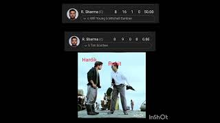 Hitman Rohit Sharma situation 🙂trendingshorts ytshorts shortsfeed shortvideo short shorts [upl. by Ecinnahs49]