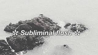 ❦ Subliminal Flush  Removing any subliminal negative affirmations amp blockages ❦ [upl. by Wilser397]