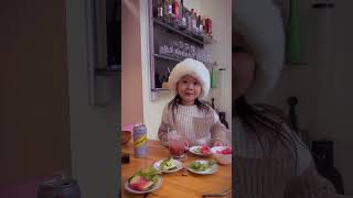 Watermelon Mojito Tutorial Saoirse 4 Years Old [upl. by Alatea708]