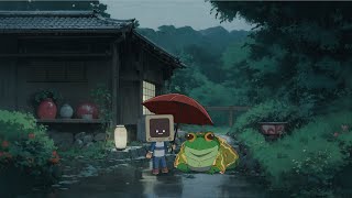 Chill Rain Ghibli Lofi 🌧 Calm Your Anxiety Relaxing Music  Lofi Hip Hop Mix  Aesthetic Lofi [upl. by Eudoca533]