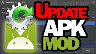 How to Update any APK Mod  Modded APK file to the latest working Updated Mod version [upl. by Lefty]