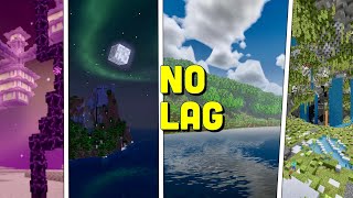 Top 5 Best NEW NO LAG Minecraft Bedrock 121 Ultra Realistic Shaders iOS Android Windows [upl. by Nitin]