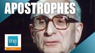 Apostrophes  Claude Levi Strauss ses débuts dethnologue au Brésil  Archive INA [upl. by Aneeh]