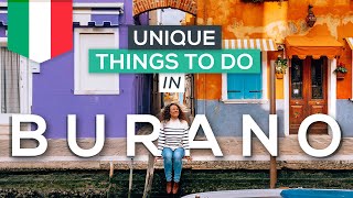 10 BEST Things to do in Burano Italy 🌈🇮🇹 ULTIMATE Guide [upl. by Nolly385]