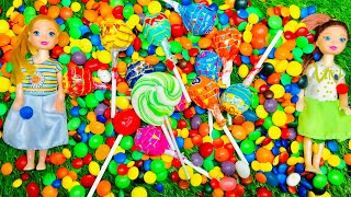 Best Satisfying Video  ASMR Relaxing Videos  Mixing Candy amp Yummy Lollipops  Cartoons  Game 171 [upl. by Cirdnek46]