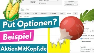 Put Option amp Optionsschein genau erklärt mit Beispielen [upl. by Hepza353]