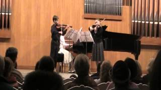 JHaydn sonata nr5 op8 for trio [upl. by Avruch]