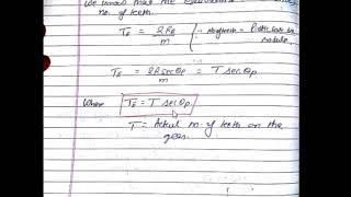 Design of bevel gear part6unit4DME [upl. by Ajtak]