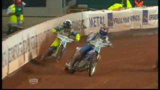 Speedway Grand Prix Copenhagen 2010  Heat 18 [upl. by Elleirad]