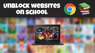 How To Unblock EVERYTHING On School Chromebook 2022 [upl. by Medeah]