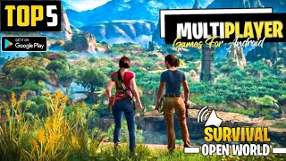 Top5 multiplayer survival games in android 2024 Best games for androidios [upl. by Audun462]