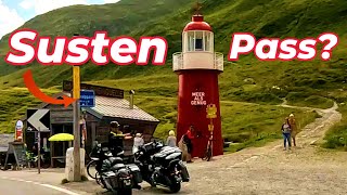 Sustenpass und Oberalppass Strasse der Schweiz mit Auto und Dashcam Leben im Verkehr Switzerland [upl. by Ellehcyar]