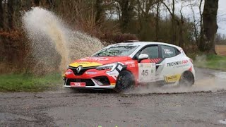 Rallye de la Vienne 2024  ES4  Hervé Denis  Benjamin Guignard  Renault Clio 5 Rally 5 [upl. by Ttnerb]