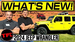 Here’s Everything That’s New amp Improved on the 2024 Jeep Wrangler Including THIS Unexpected Upgrade [upl. by Holofernes]