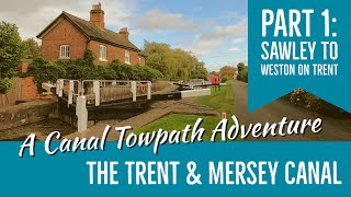 Trent amp Mersey Canal Towpath Walk  Sawley to Weston on Trent [upl. by Rye600]