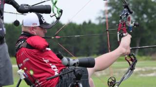 Armless Archer Matt Stutzman Slow Motion Shot [upl. by Londoner]