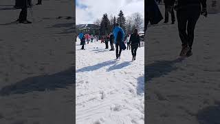 Megeve France ♥️😍megeve nicevideo snow [upl. by Ernesto]