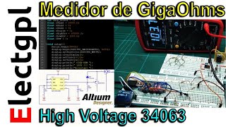 Medidor de Resistencias Altas  Giga Ohmetro  DCDC Boost  Sponsor Altium [upl. by Uahsoj]