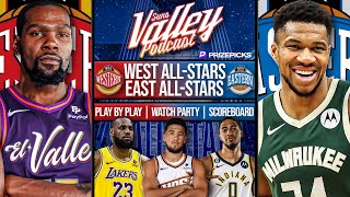 2024 NBA ALLSTAR GAME  LIVE Reaction  Scoreboard  Play By Play  Postgame Show [upl. by Atikahs]