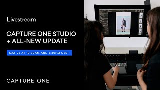 Capture One Livestream  This is Capture One Studio  allnew update [upl. by Antonella37]