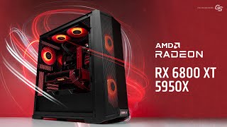 AMD RX 6800 XT amp Ryzen 5950X MONSTER Gaming PC  Benchmarks [upl. by Elum212]