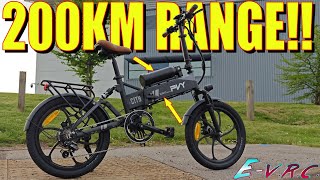 This Electric Bike will go VERY FAR PVY Z20 MAX First Ride [upl. by Gustav]