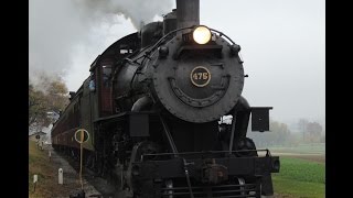 A Soggy Fall Day on the Strasburg Railroad [upl. by Bajaj]