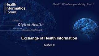 Unit 8 Exchange of Health Information Lecture B Health Information Exchange Organizations [upl. by Acnoib588]