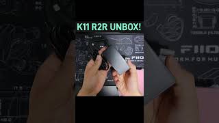 FIIO K11 R2R Redカラー 開封Unboxing fiio unboxing [upl. by Thecla]