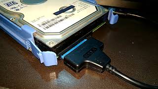 HOW TO CONNECT EXTERNAL HDD SATA TO USB 3 USING VLI Product String WINDOWS 10 [upl. by Phipps177]