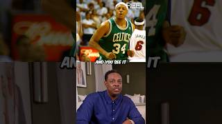 Paul Pierce wanted the switch onto LeBron ☘️😂 [upl. by Henrie]