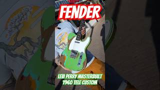 Fender Custom Shop Levi Perry Masterbuilt 1960 Tele Custom in Seafoam Green over 3TB guitar shorts [upl. by Adalard]