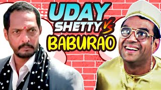 Best Of Comedy Scenes  Uday Shetty VS Baburao  Welcome  Phir Hera Pheri  Paresh Rawal [upl. by Resiak]