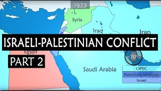 IsraelPalestine conflict  Summary on a Map [upl. by Corinna679]