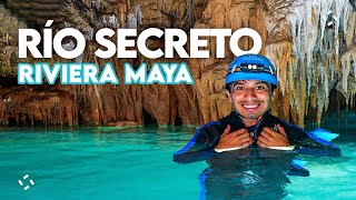 RÍO SECRETO una reserva natural en la RIVIERA MAYA¿Qué hacer en Playa del Carmen ✅🌊 [upl. by Hannahoj]