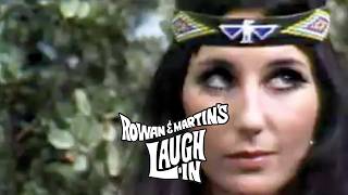 LAUGHIN Season 1 Ep 4 Goldie Hawn Cher Rowan amp Martins LaughIn TV EPISODE Sketch Comedy [upl. by Hilel]