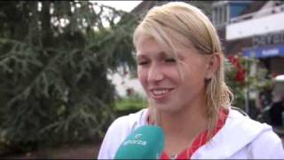 Interview Michaëlla Krajicek Rosmalen 2009 [upl. by Asiaj]