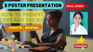 E POSTER PRESENTATION  HOW TO CREATE AND PRESENT POSTER  TIPS AND TRICKS TAMIL COLLEGE STUDENT [upl. by Dolloff]