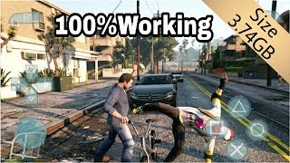 How To Dwnload And Install GTA V Apk Data 100 Working 2020 [upl. by Veriee]