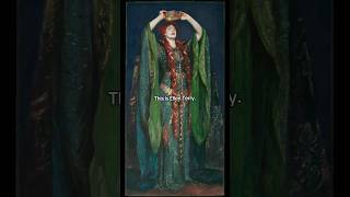 Beautiful dress 💚 Ellen Terry as Lady Macbeth by Sargent history art painting [upl. by Agem]