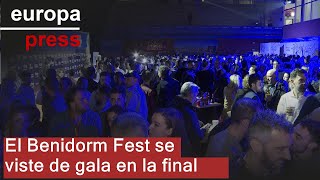 El Benidorm Fest se viste de gala en la final [upl. by Ellohcin]