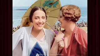 A Day at the Beach Roaring 20s Footage Restored to Life [upl. by Allemaj]