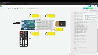 TinkerCAD LiftOMatic Circuit [upl. by Yllen103]