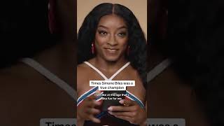 Simone Biles a champion of the olympics and mental health [upl. by Yankee]